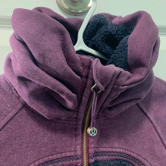 Purple lululemon scuba jacket (no hood) - Picture 3 of 5